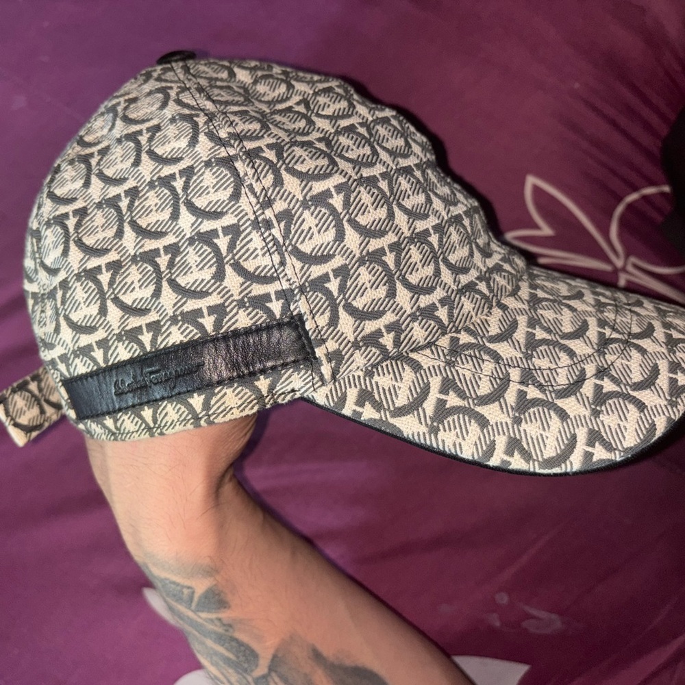 Monogram Patterned Cap